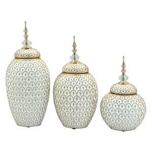 3lü  Set Küp Eskitme 19x46cm