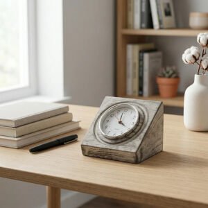 Kaideli Masa Saati Eskitme 10x16cm