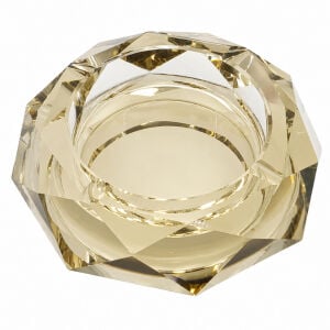 Kristal Kül Tablası Bal 15x15cm