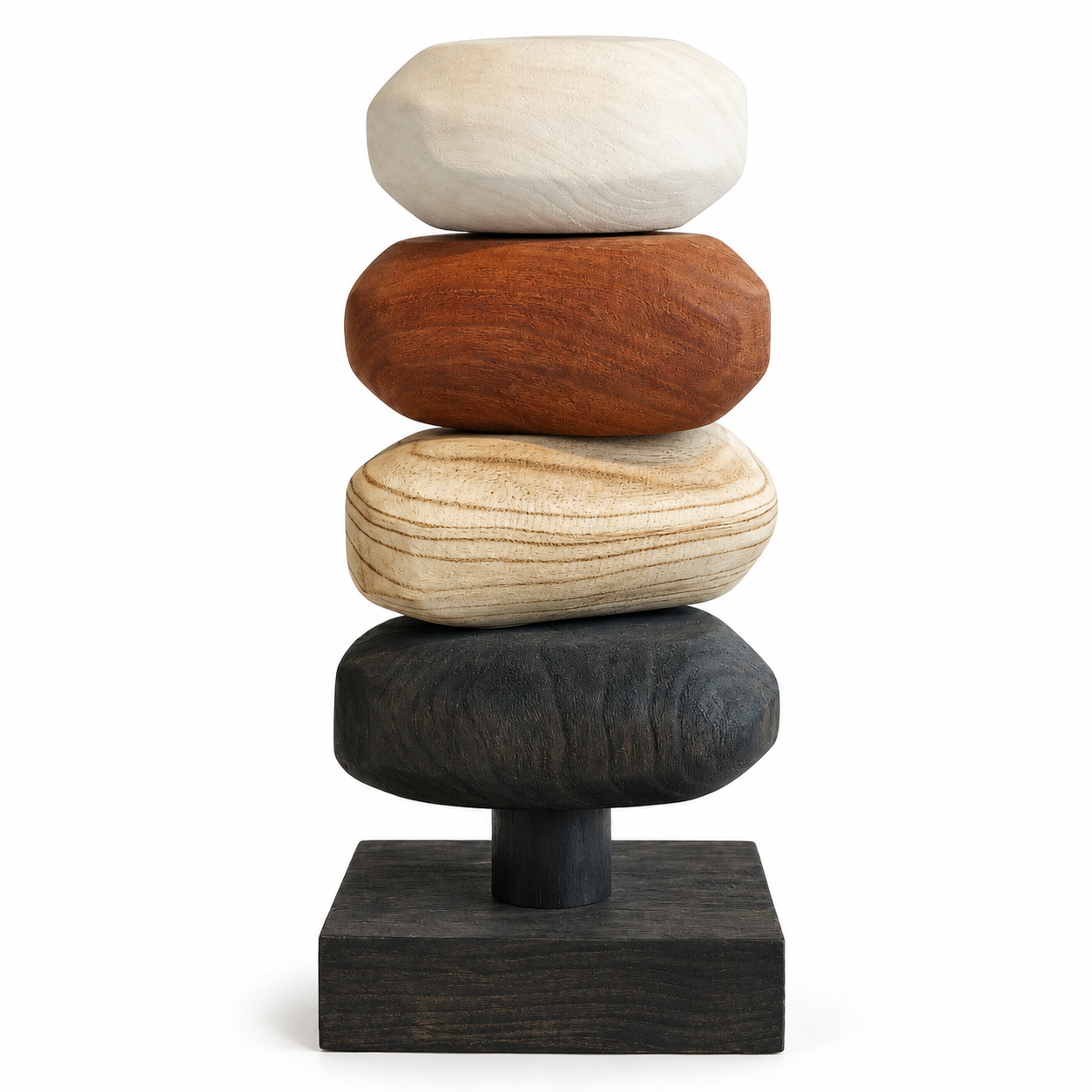 Stone Dekoratif Ahşap Obje 22x52cm