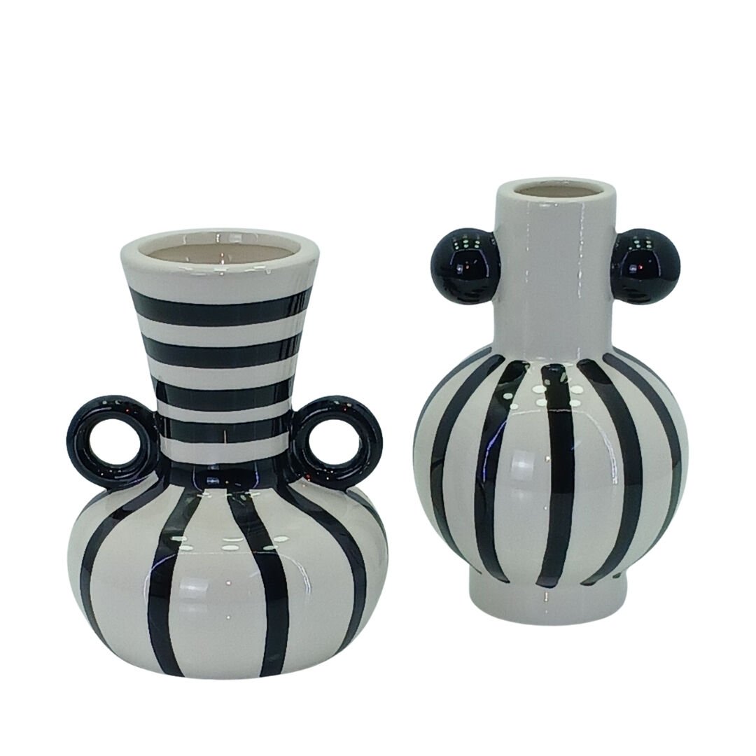 2li Set Seramik Vazo 17x20cm