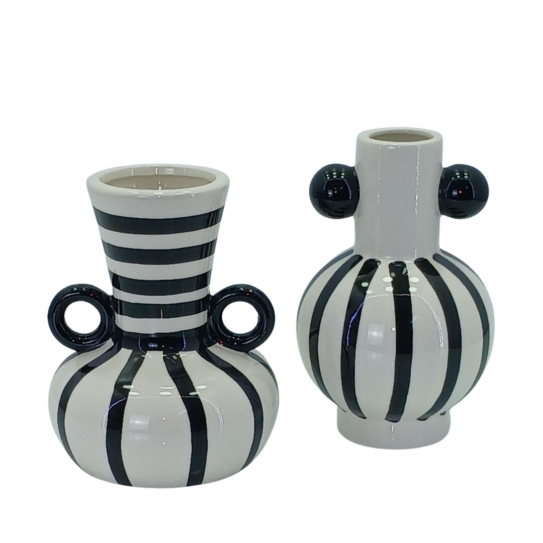 2li Set Seramik Vazo 17x20cm