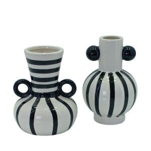2li Set Seramik Vazo 17x20cm