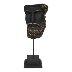 Poseidon Kaideli Büst Siyah 20x47cm
