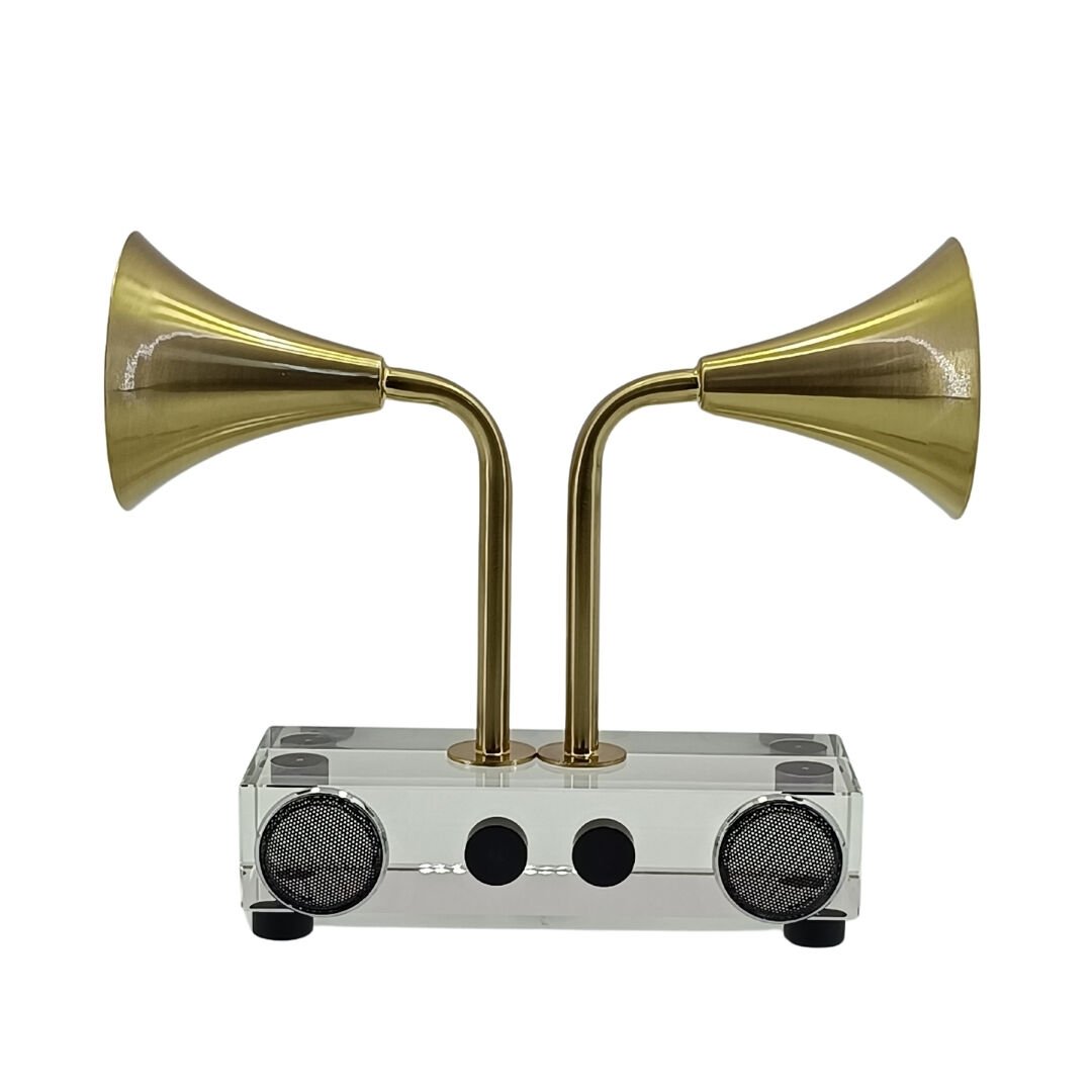 Kristal Gramafon Obje 23x27cm