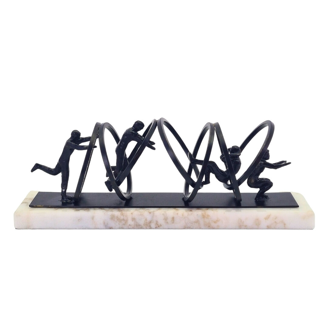 Mermer Kaideli Sporcular 17x49cm