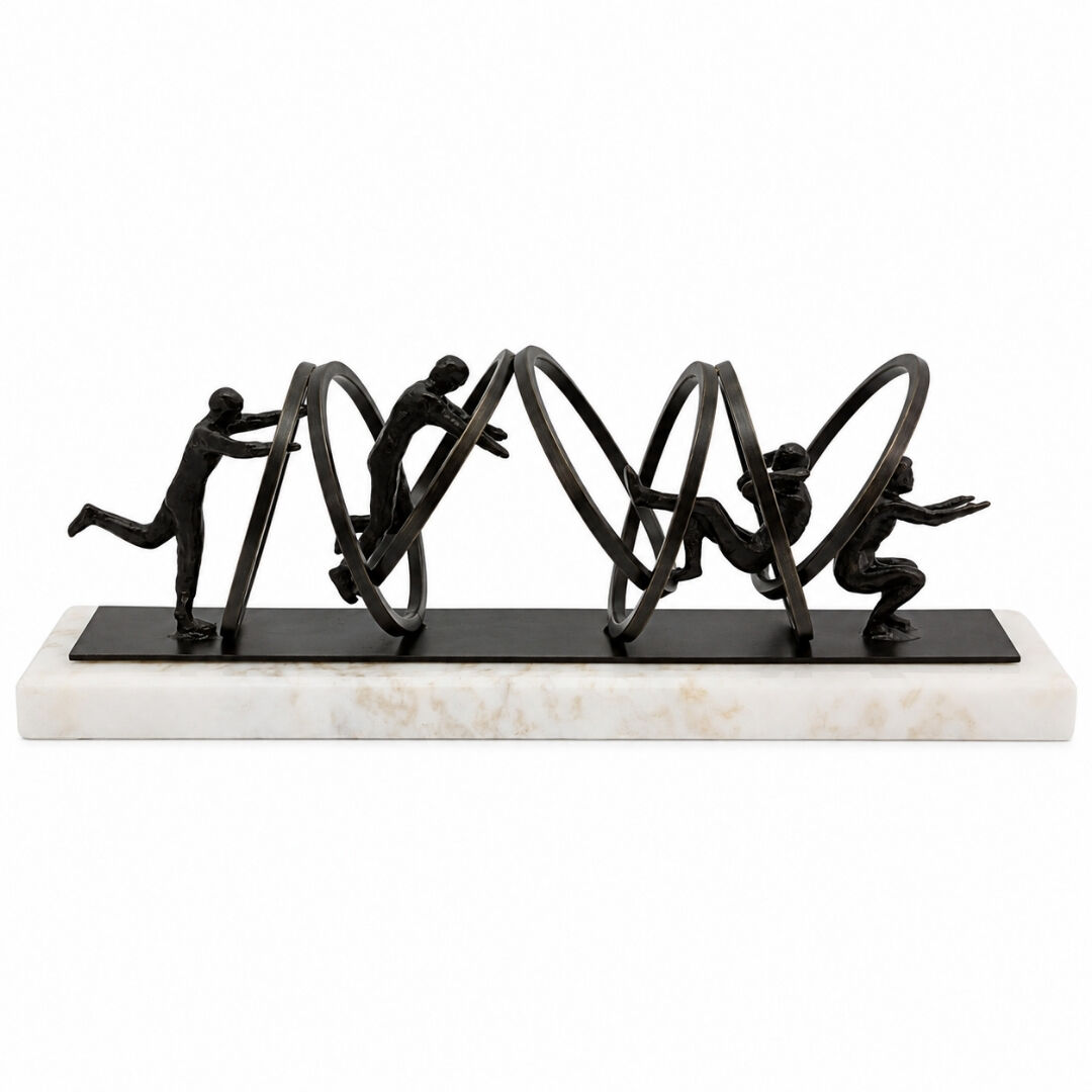 Mermer Kaideli Sporcular 17x49cm