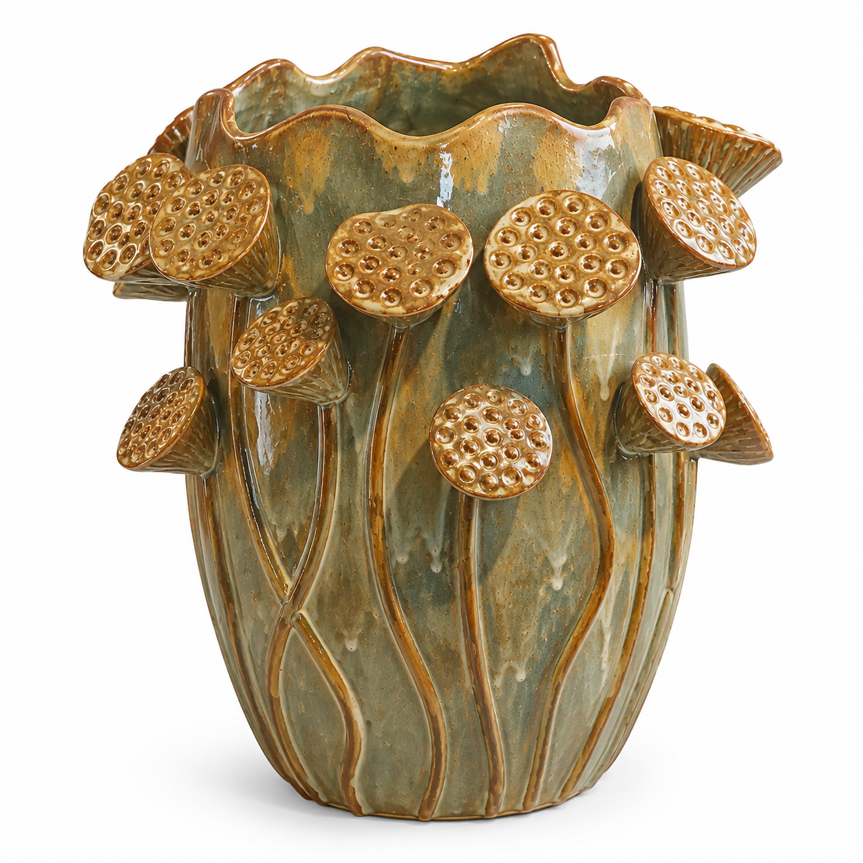 Lotus Seramik Vazo 27x31cm
