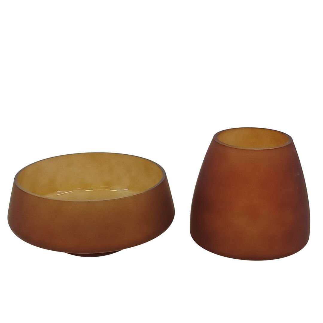 2li Set Cam Vazo 17x18cm