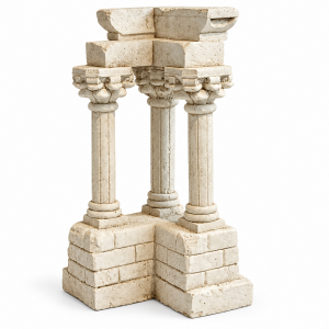 Antik Yunan Sutünlar 24x34cm