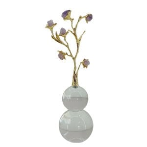 Kristal Çiçek Obje 2| 8x30cm