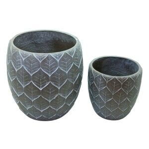 2li Set Saksı 53x53cm