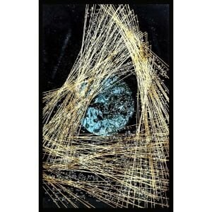 Epoksi Soyut Tablo 75x115cm