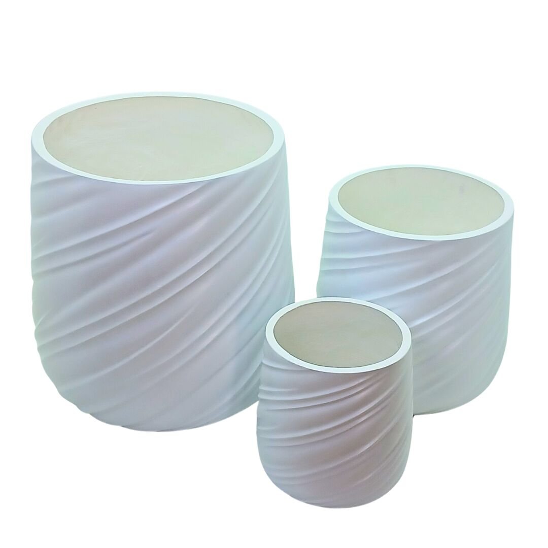 3lü Set Saksı 45x50cm