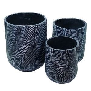 3lü Set Saksı 45x55cm