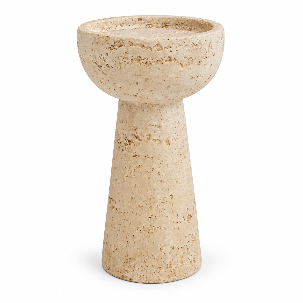 Traverten Obje 21hx12cm