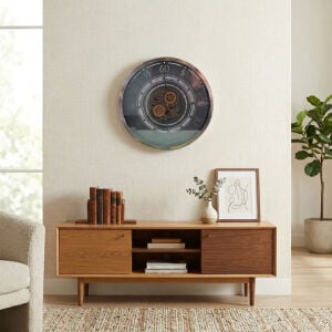 Çarklı Duvar Saati 80cm