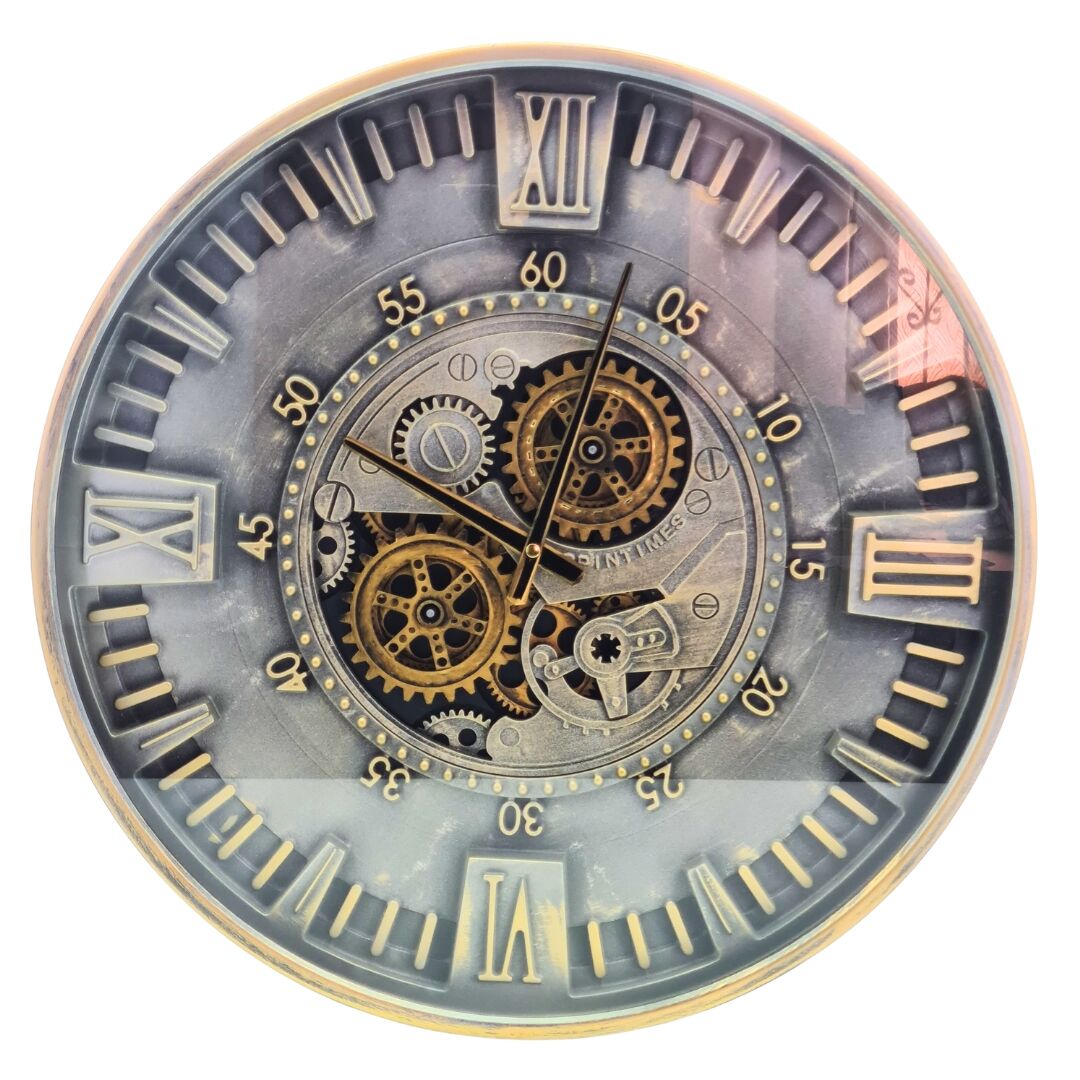 Çarklı Duvar Saati 60cm