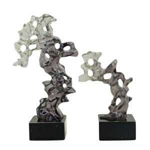 2li Set Epoksi Dekor Obje 13x37cm