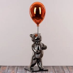 Balonlu Ayıcık Obje 30x72cm