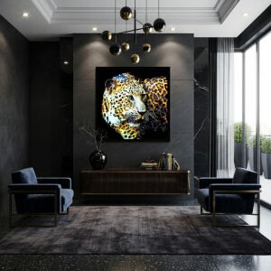 Epoksi Kaplan Tablo 85x85cm