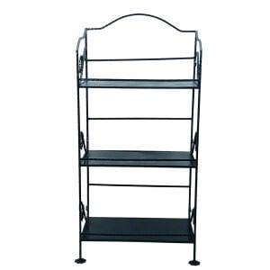 3 Raflı Ferforje Ünite 33x60x125cm